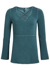 Khujo, Damen Longsleeve 'WAYDA', Grün