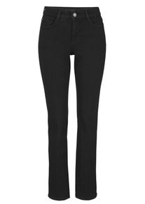 MAC, Damen 5-Pocket-Jeans 'Angela', Schwarz