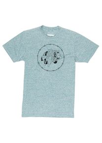 Billabong, Herren T-Shirt 'Enter Sandman', Pastellblau
