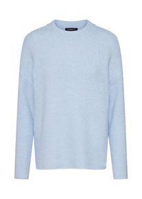 Selected Femme, Damen Pullover 'SLFREGINA LS KNIT O-NECK NOOS', Blau
