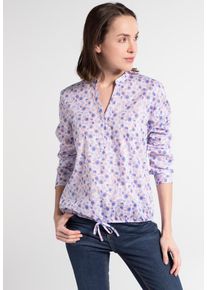 Eterna, Damen Bluse, Blau / Rauchblau / Hellblau / Hellrot