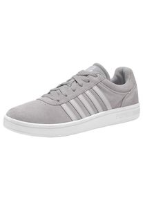 K-Swiss, Herren Sneaker 'Court Cheswick Suede', Grau / Hellgrau / Wei&szlig;