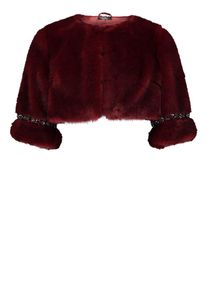 Vera Mont, Damen Bolero-Jacke, Burgunder