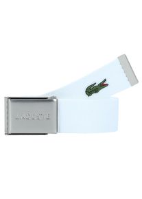 Lacoste, Herren Gürtel, Weiß