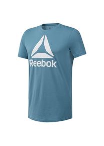 Reebok, Herren Shirt, Himmelblau / Weiß