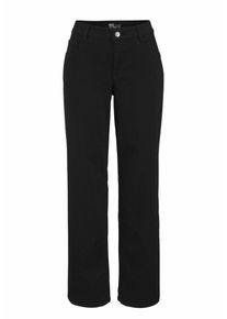 MAC, Damen Bequeme Jeans 'Grazia', Schwarz