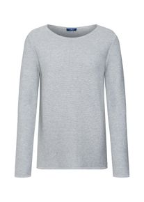Tom Tailor, Damen Sweater 'ottomane', Graumeliert