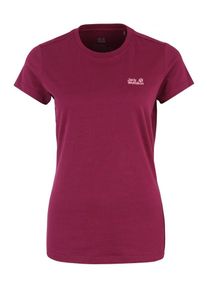 Jack Wolfskin, Damen Sportshirt 'ESSENTIAL', Beere