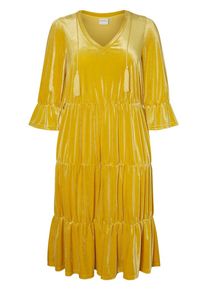 JUNAROSE, Damen Kleid, Gelb
