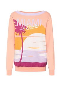 La Martina, Damen Pullover 'WOMAN TRICOT COTTON GG.12', Apricot