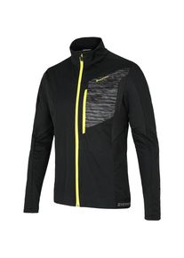 Ziener, Herren Nanolo Softshelljacke , Limone / Grau / Schwarz