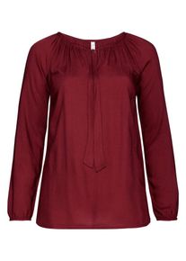 sheego Casual, Damen Tunika, Rubinrot