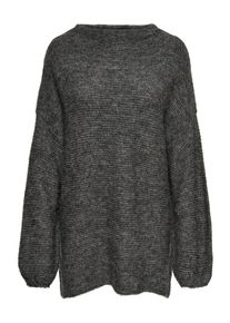 Only, Damen Strickpullover, Dunkelgrau