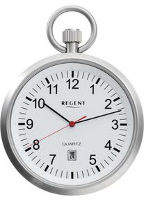 Regent Uhren REGENT, Herren Taschenuhr ohne Kette 11280059, Silber