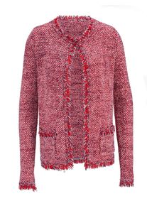 Heine, Damen Strickjacke, Rot
