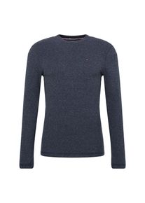 Tommy Jeans, Herren Shirt 'TJM HEATHER LS TEE', Dunkelblau