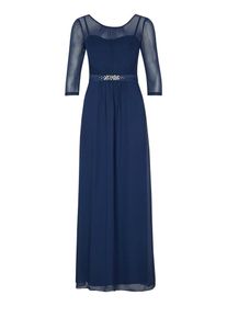 s.Oliver BLACK LABEL, Damen Kleid, Dunkelblau