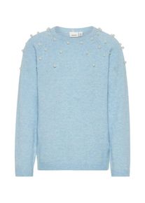 name it, M&auml;dchen Pullover, Hellblau