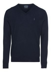 Polo Ralph Lauren, Herren Pullover 'LS SF VN PP-LONG SLEEVE-SWEATER', Dunkelblau