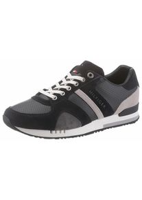Tommy Hilfiger, Herren Sneaker 'New Iconic', Taupe / Dunkelgrau / Schwarz