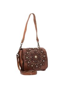 Campomaggi, Damen Prestige Mini Bag Schultertasche Leder 19 cm, Braun