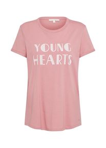 Tom Tailor Denim, Damen T Shirt, Rosé
