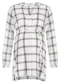 Esprit Maternity, Damen Bluse, Schwarz / Weiß