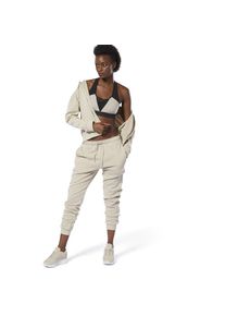 Reebok, Damen Sportanzug, Beige / Silbergrau