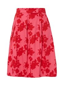Tom Tailor, Damen Rock, Pink / Orangerot