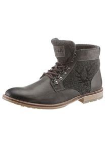 Krüger Buam Krüger Buam, Herren Trachtenschuh im Used Look, Dunkelgrau