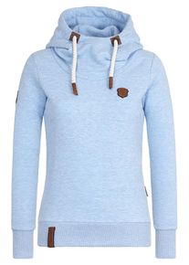 Naketano, Damen Pullover 'Schmierlappen', Hellblau