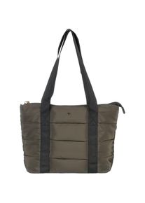 Tom Tailor, Damen Shopper 'Nadine', Oliv / Schwarz