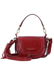 The Bridge, Damen Pearldistrict Handtasche Leder 16 cm, Rot