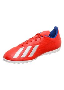 adidas Performance, Herren Fu&szlig;ballschuh 'X 18.4 TF', Royalblau / Rot / Silber