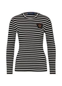 Polo Ralph Lauren, Damen Pullover, Schwarz / Offwhite