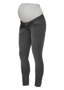 MAMALICIOUS, Damen Umstandsjeans, Grau