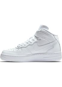 Nike Sportswear, M&auml;dchen Sportswear Sneaker 'Air Force Mid', Wei&szlig;