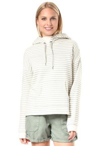 Roxy, Damen Greatest Glory Stripe Kapuzenpullover, Beige