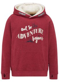 PETROL INDUSTRIES, M&auml;dchen Sweater, Rot / Schwarz / Wei&szlig;