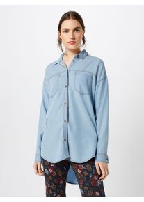 EDC by Esprit, Damen Bluse, Hellblau