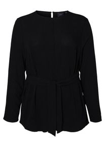 JUNAROSE, Damen Bluse, Schwarz