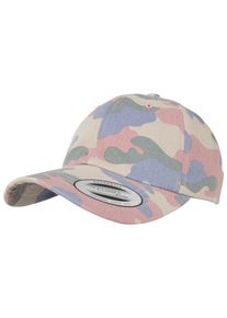 Flexfit, Herren Low Profile Cap, Beige / Himmelblau / Pastellgrün / Pastellpink