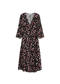 Mango, Damen Kleid 'Chopsu-X', Rot / Schwarz / Weiß