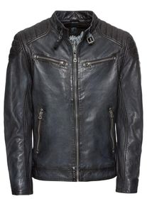 Gipsy, Herren Lederjacke 'Colt', Dunkelblau