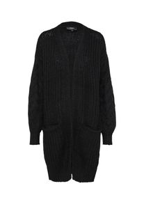 Object, Damen Strickcardigan 'LOVE NINA L/S', Schwarz