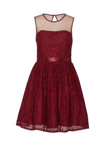 Laona, Damen Cocktailkleid mit Spitze, Bordeaux