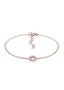 Elli, Damen Armband, Rosegold / Transparent