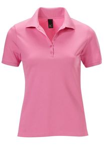 Heine, Damen Pikee-Poloshirt, Pink