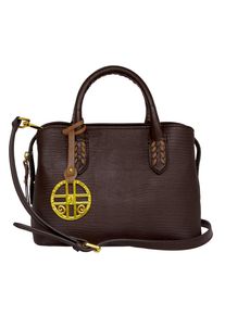 Silvio Tossi, Damen Handtasche, Kastanienbraun