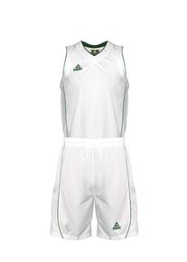 PEAK, Damen Trikot-Set, Dunkelgr&uuml;n / Wei&szlig;